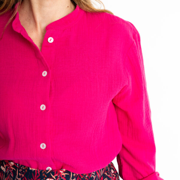 camicia marzia garzato fucsia I Versiliani (1)