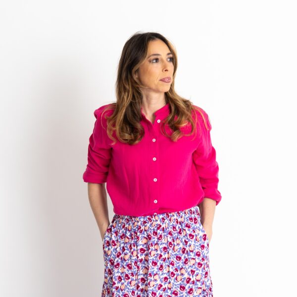 camicia marzia garzato fucsia new I Versiliani (1)